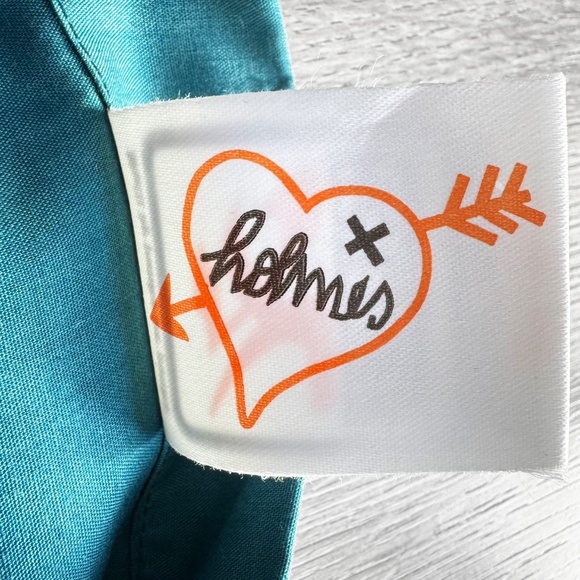 Silas and Maria Holmes Vintage S/S Bowling Shirt Size XL Teal 90s Skateboarding - Picture 6 of 10